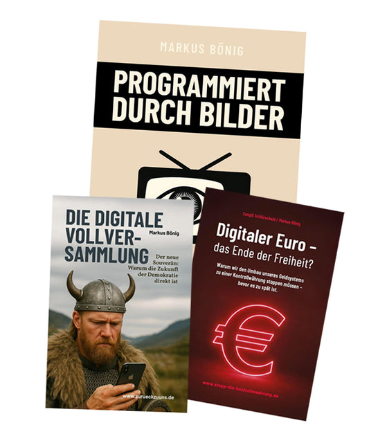 Trilogie der digitalen Aufklärung (3 gedruckte Werke von Markus Bönig)